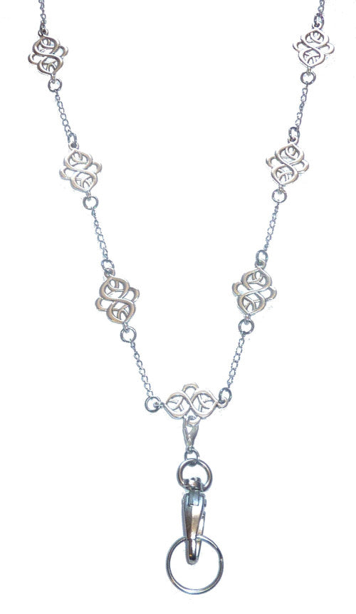 Celtic Shapes Fashion Lanyard 34" Breakaway Magnetic Clasp