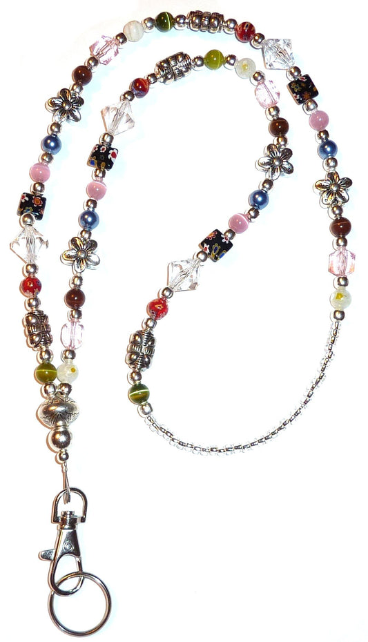 Slim Multi Fashion Lanyard 34" NON Breakaway - Strong