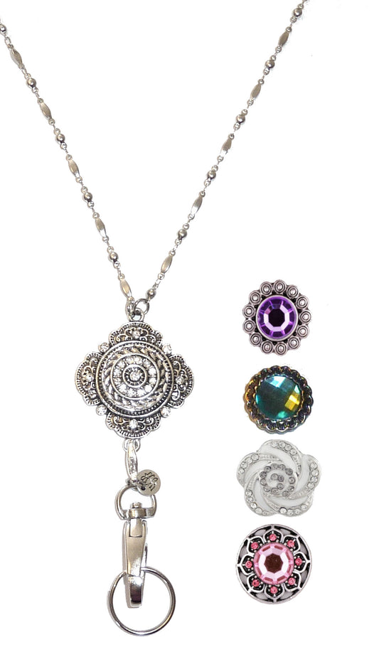 Snap Jewelry Lanyard - NON Breakaway (Classic)