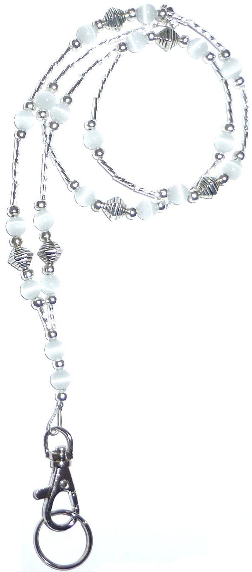 Pack of 3 of Women's Fashion Jewelry Necklace Lanyard - Best Sellers- Magnetic Breakaway