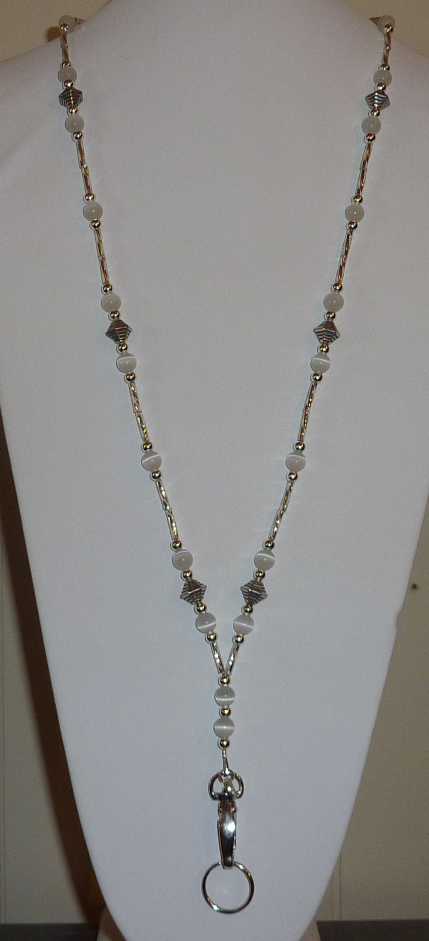 Pack of 3 of Women's Fashion Jewelry Necklace Lanyard - Best Sellers- Magnetic Breakaway