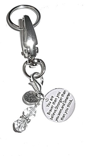 Key Ring Charms - You Are Braver