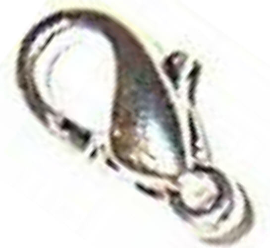 12mm Silver Plated LEAD FREE Clasps Pack of 200